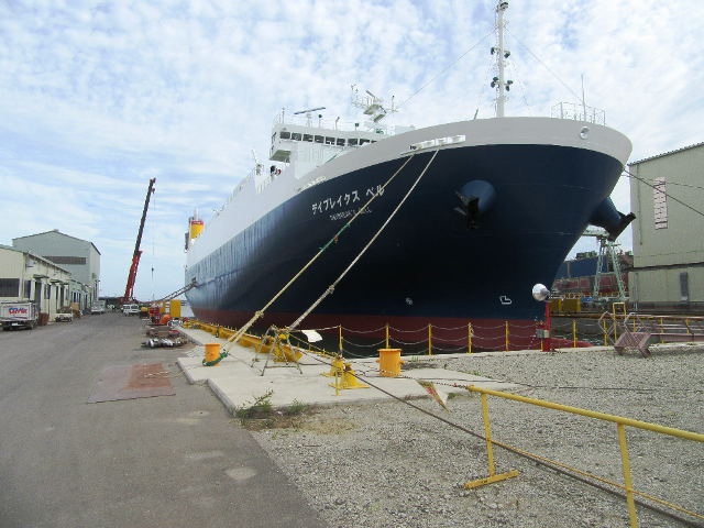 RO/RO式一般貨物船「デイブレイクス　ベル」